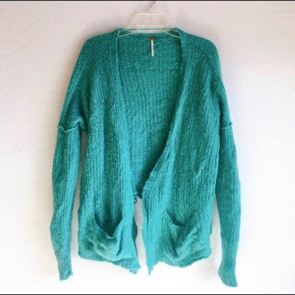 Free People Weekend Getaway Alpaca Cardigan